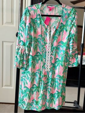 NWT Lilly Pulitzer Hollie Tunic Suite Views Dress Sz M